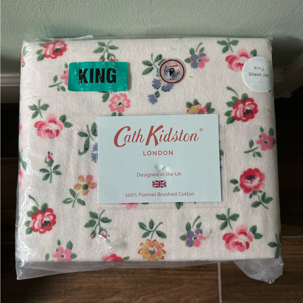 Cath Kidston Cream Floral Cotton Set